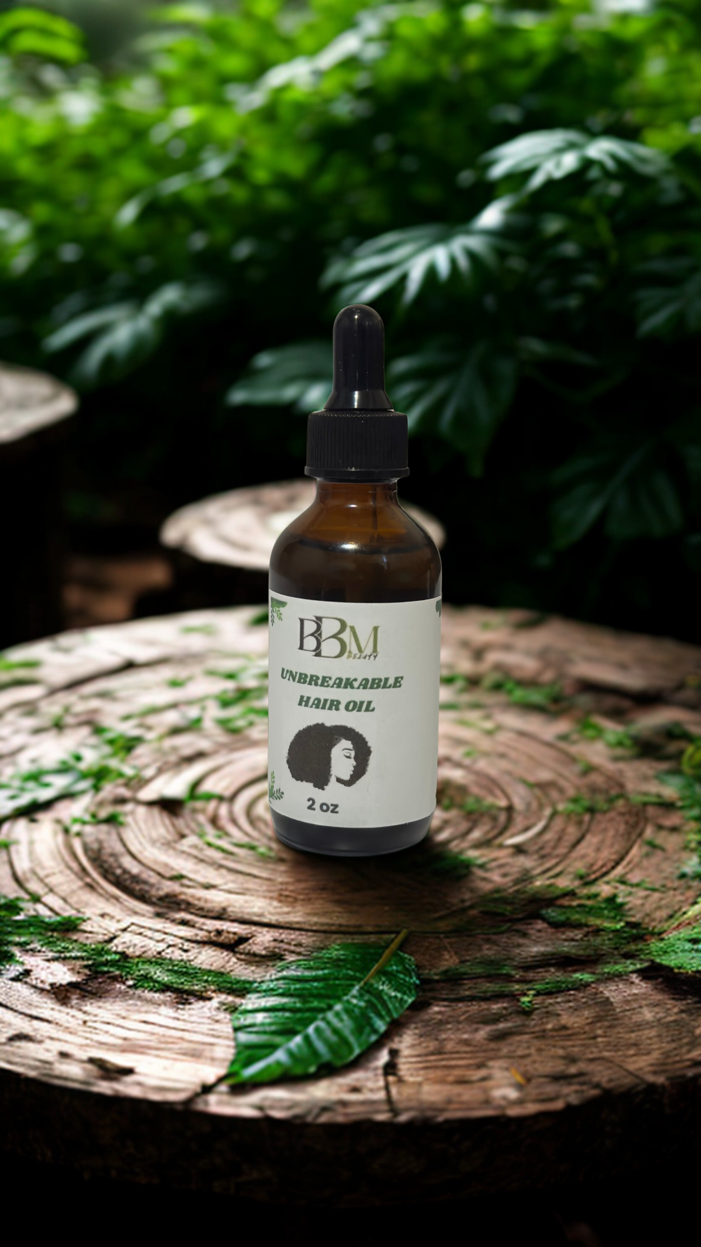 Unbreakable Hair Oil – Ayurvedic Organic Hair Growth & Strengthening Oil (2oz)