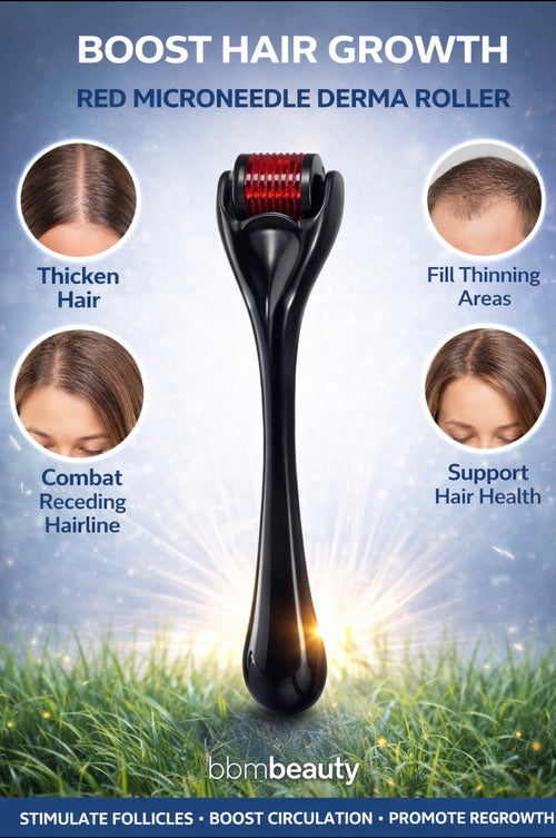 Natural Hair Growth Kit – 1x4oz Oil + 1xDerma Roller